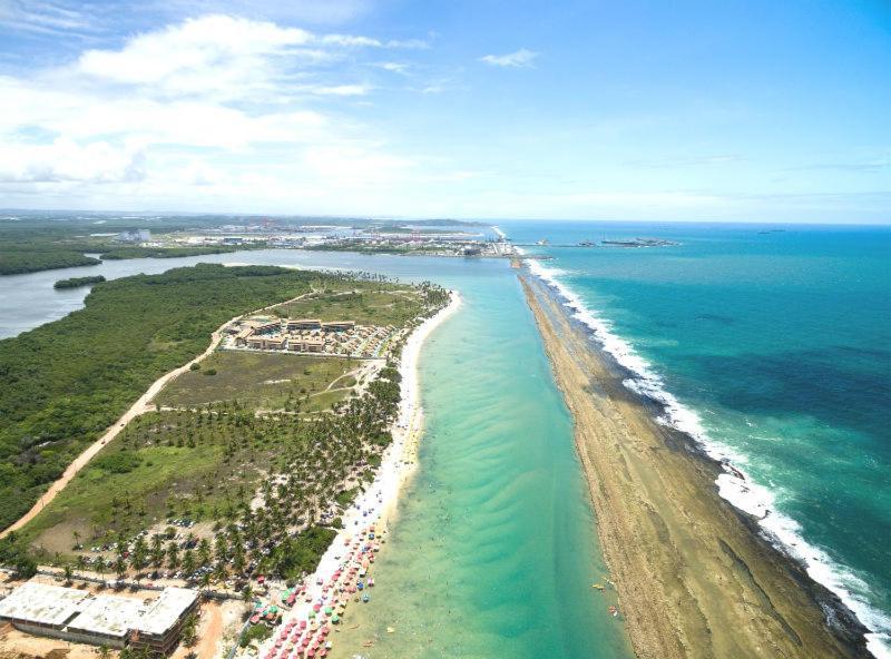 Beach Class Muro Alto Flat Lägenhet Pôrto das Galinhas Exteriör bild